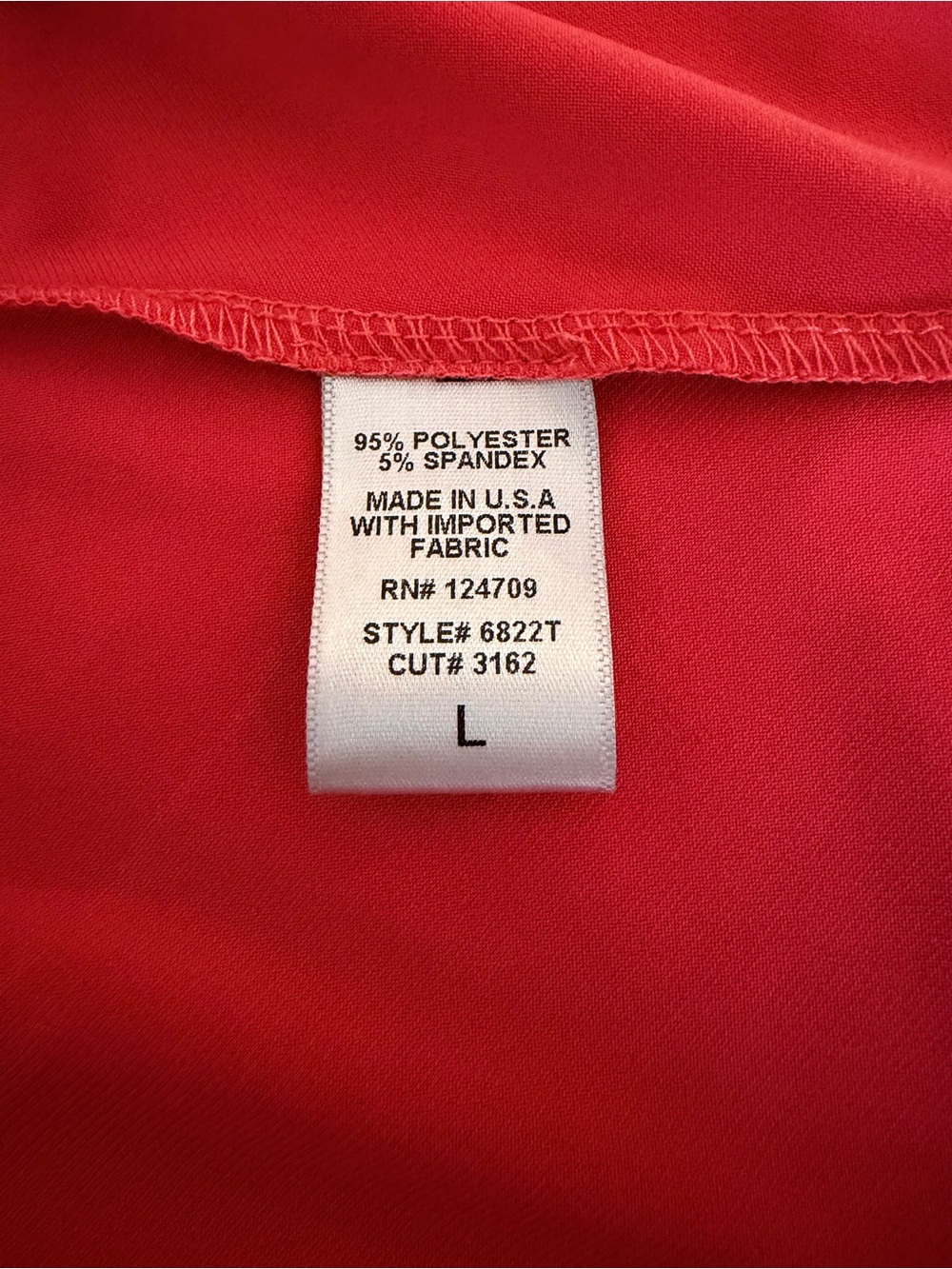 IC COLLECTION Red Sleeveless Tunic - L - Picture 8 of 9